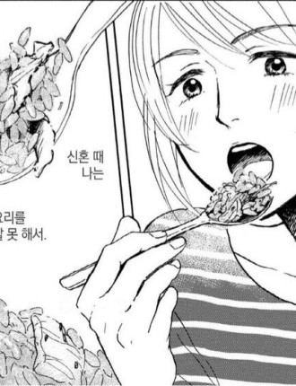 맛없는 볶음밥을 만들어 버린 일본인의 해결법.manhwa